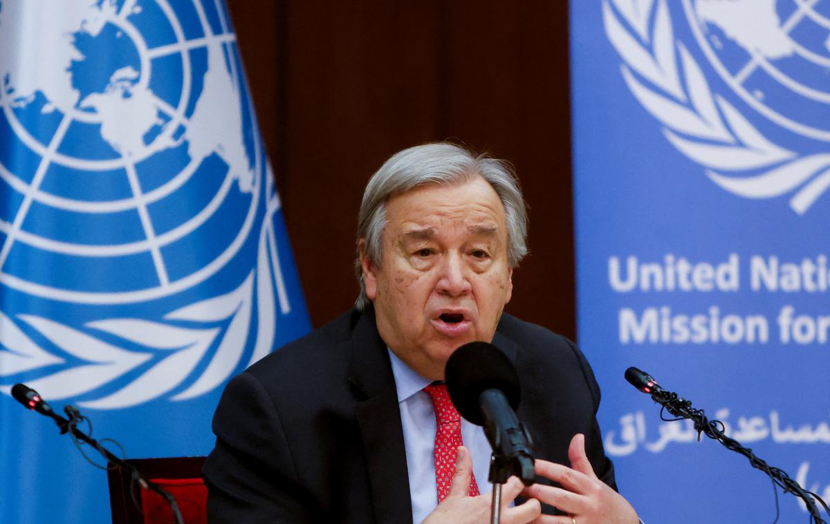 Antonio Guterres | Po besedah Guterresa so globalni finančni sistem oblikovale bogate države, večinoma v svojo korist. | Foto Reuters