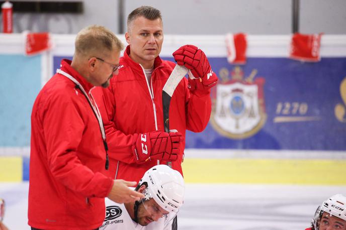 Petri Matikainen Andrej Hočevar | Petri Matikainen ostaja glavni trener Celovca, Andrej Hočevar pa trener vratarjev. | Foto Guliverimage