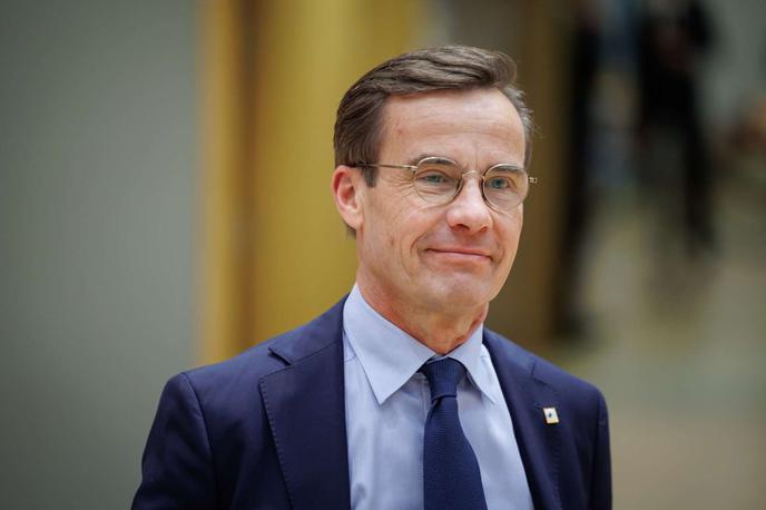 Ulf Kristersson | V povezavi z nasiljem v državi je premier dejal, da nobena druga država v EU nima tako resnih težav kot Švedska, čeprav državo v tujini večinoma dojemajo kot miroljubno, je poročala dpa. | Foto STA