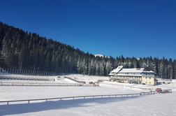 Pokljuka je pripravljena na novo sezono. Tudi s snegom iz prejšnje zime. #foto