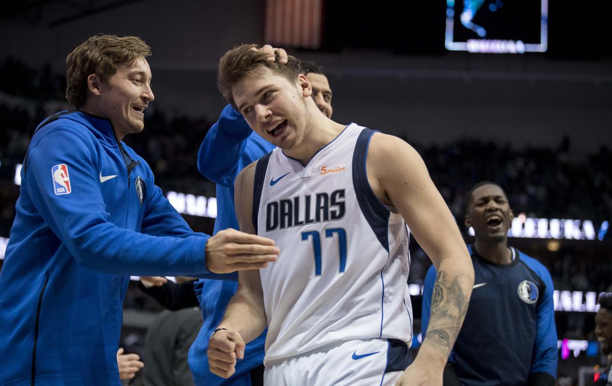 Luka Dončić | Sprva ni kazalo, da bo tako, a za Luko Dončićem je najbolj nor NBA večer. | Foto Reuters