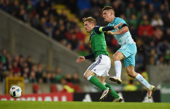 ... v ponedeljek pa izgubila v Belfastu proti Severni Irski z 0:1. | Foto: 