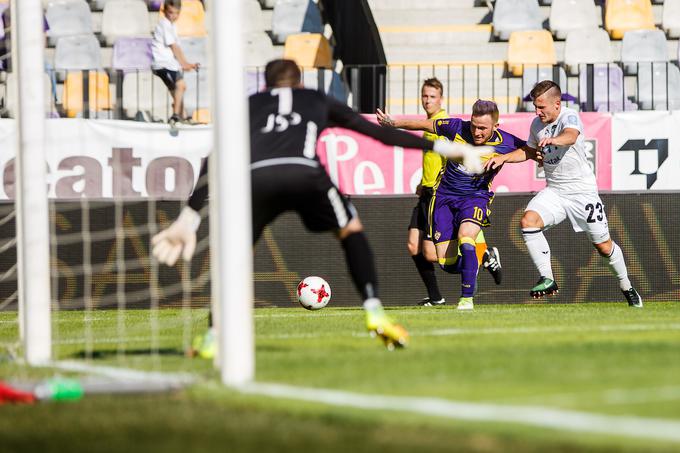 Maribor je v 12 medsebojnih dvobojih v 1. SNL premagal Krško kar desetkrat. | Foto: Grega Valančič/Sportida