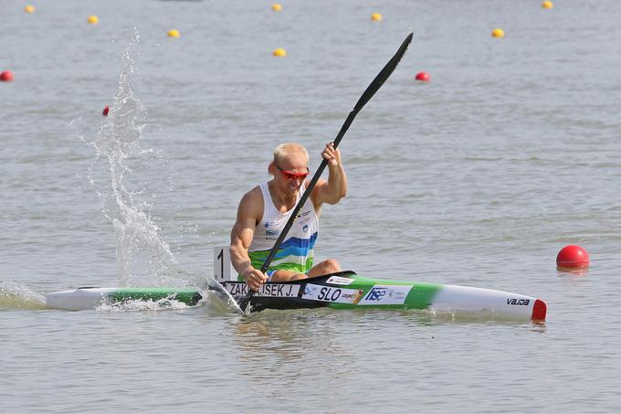 Tudi Jošt Zakrajšek se je sposoben prebiti do medalje. | Foto: Nina Jelenc