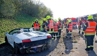 Ponovno razbiti lamborghini, tokrat ga je "uničila" 27-letna Nemka