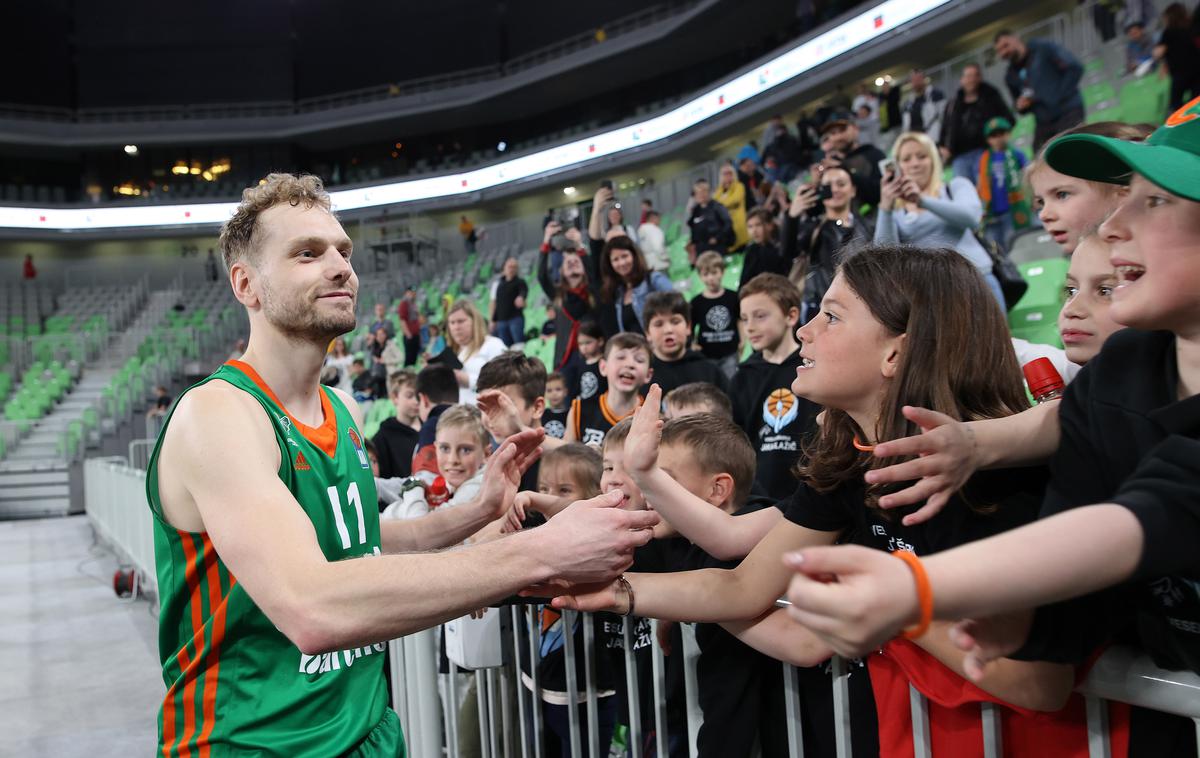 Cedevita Olimpija Borac Blažić | Cilj je bil, da se ljudje vrnejo v Stožice, poudarja Blažič. In so se. | Foto ABA/Aleš Fevžer/Cedevita Olimpija