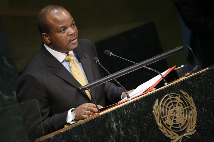 Kralj Mswati | Kralj Mswati III. je star 51 let.  | Foto Reuters