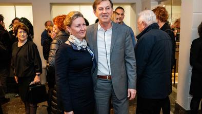 Miro Cerar se je po daljšem času v javnosti spet pojavil v družbi partnerke #foto