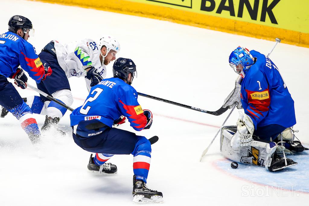 Slovenija Južna Koreja svetovno prvenstvo v hokeju 2019