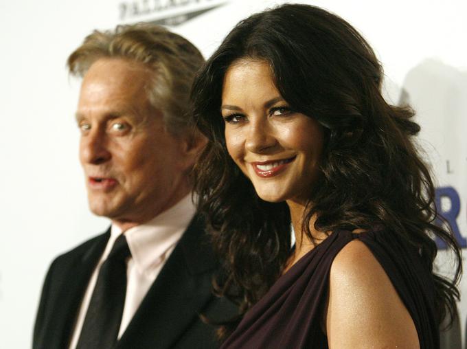 Catherine Zeta Jones in Michael Douglas imata rojstni dan na isti dan. | Foto: Reuters