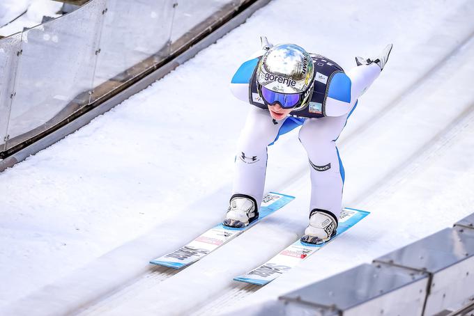 Peter Prevc se je po okužbi s covid-19 vrnil na svetovnem prvenstvu. Na treningu je bil 2. in 9., v kvalifikacijah 16. | Foto: Sportida