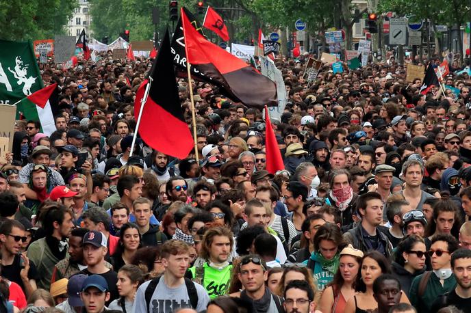 Pariz, protesti, Macron | Foto Reuters