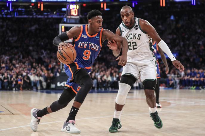 RJ Barrett New York Knicks Milwaukee Bucks | RJ Barrett je zapustil New York in odšel domov v Toronto. | Foto Reuters