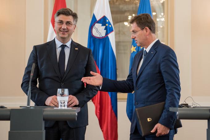 Miro Cerar, Andrej Plenković | Foto: STA ,