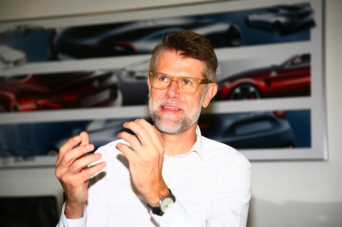 Klaus Busse - šef oblikovalskega oddelka Centro Stile koncerna FCA (Fiat Chrysler Automobiles) | Foto: Vinko Kernc