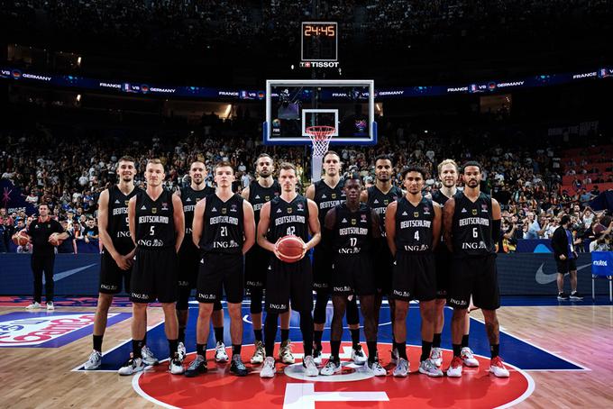 Nemčija nemška košarkarska reprezentanca | Foto: FIBA