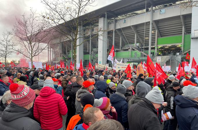 Volkswagen protest stavka | Foto: Reuters