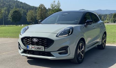 Ford puma in kuga: še pred elektriko postajajo hibridi vse pomembnejši #foto