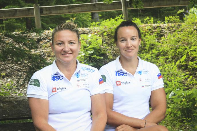 Špela Ponomarenko Janić, Anja Osterman | Špela Ponomarenko Janić in Anja Osterman bosta prvi slovenski adutinji na SP v Szegedu. | Foto Boštjan Boh