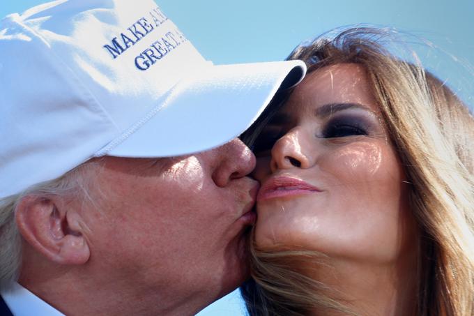 Zradi predsedniških volitev sta bila Donald in Melania med najbolj iskanimi posamezniki. | Foto: Reuters