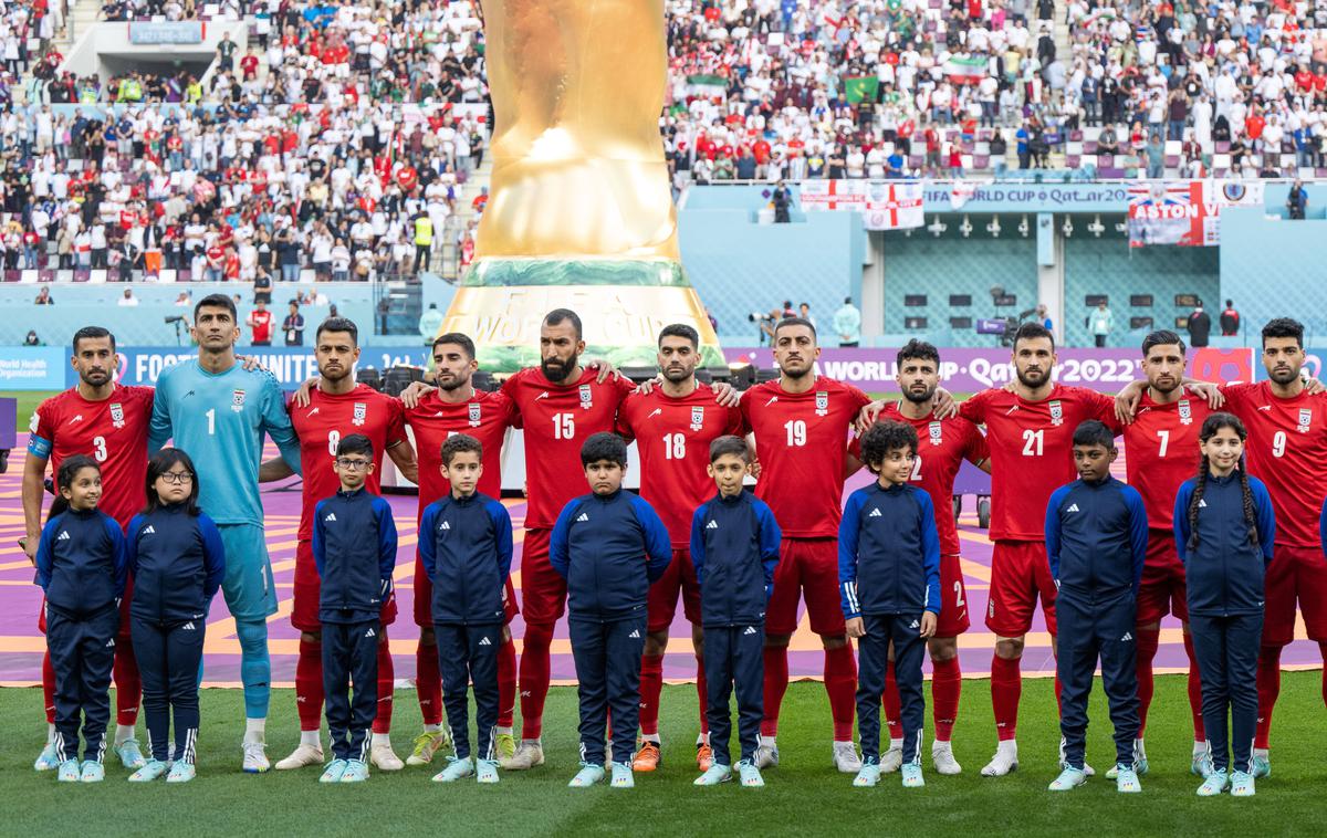 Iran SP | Iranci pred tekmo niso zapeli himne. | Foto Guliverimage