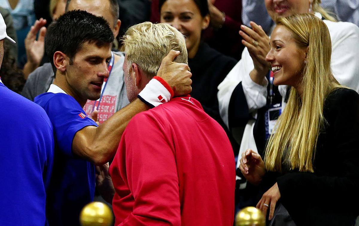 Novak Đoković, Boris Becker | Foto Guliver/Getty Images