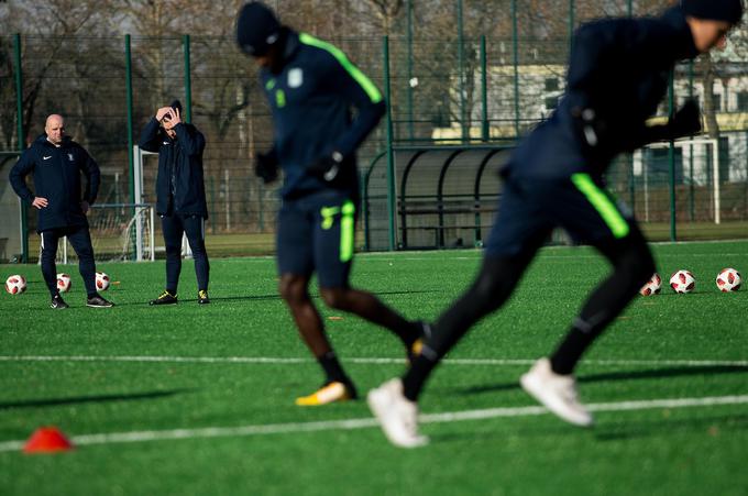 Verjame v fante, ki jih ima na voljo, in pravi, da jih pripravlja za evropsko sezono 2019/20. | Foto: Vid Ponikvar