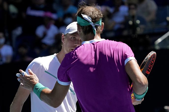 Denis Šapovalov, Rafael Nadal | Foto Guliverimage