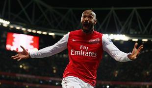 Henry: Upam, da bo derbi podžgal Arsenalovce