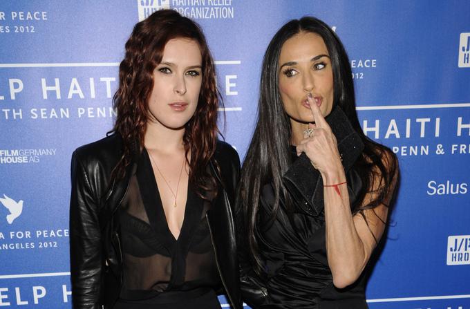 Rumer Willis in Demi Moore leta 2012 | Foto: Reuters