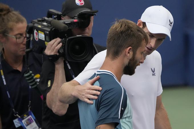 Andy Murray je premagal Corentina Mouteta. | Foto: Reuters