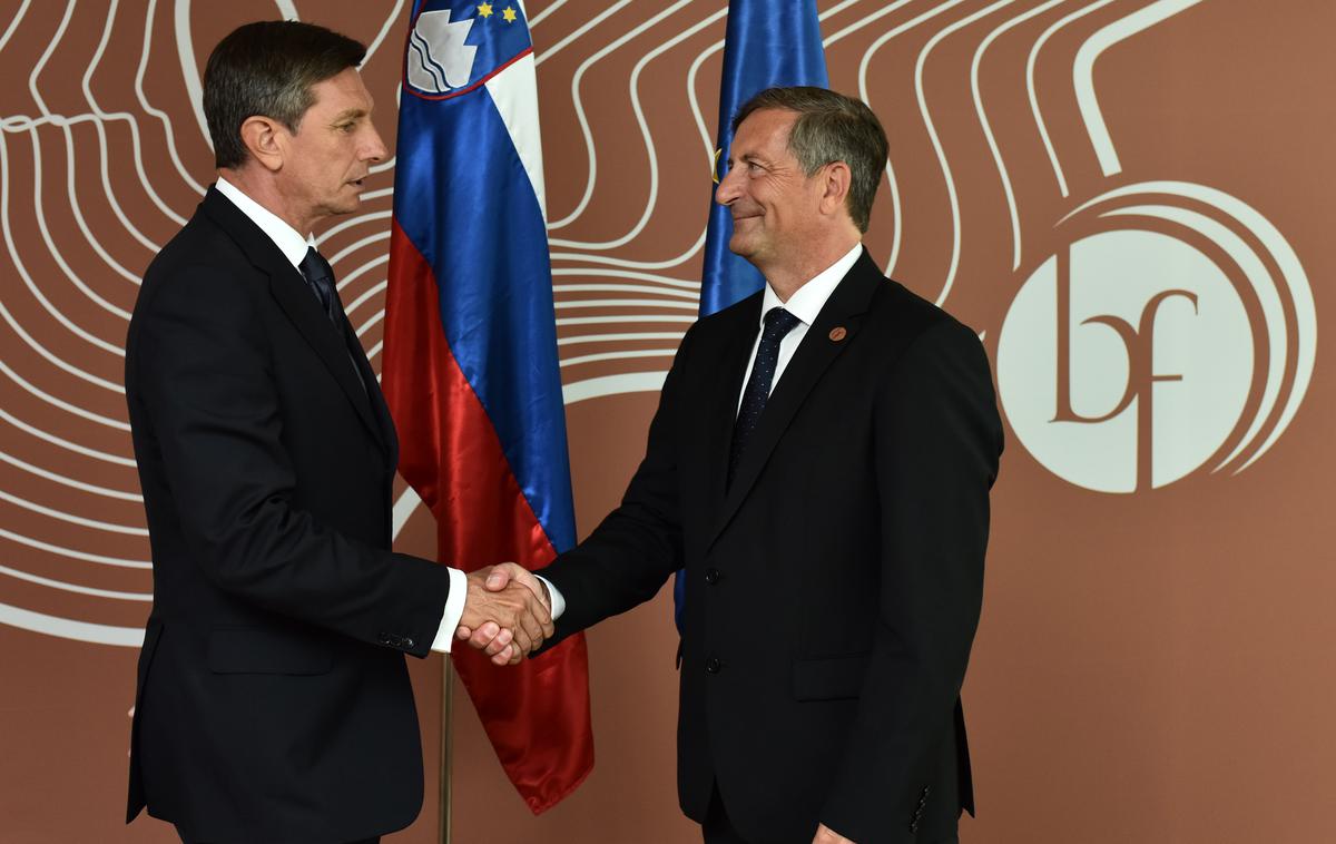 Borut Pahor Karl Erjavec | Foto STA