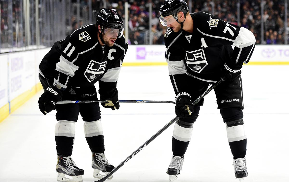 Anže Kopitar Jeff Carter | Foto Getty Images