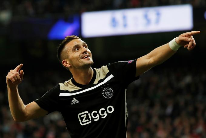 Dušan Tadić se je po tekmi v Madridu znašel na naslovnicah. | Foto: Reuters