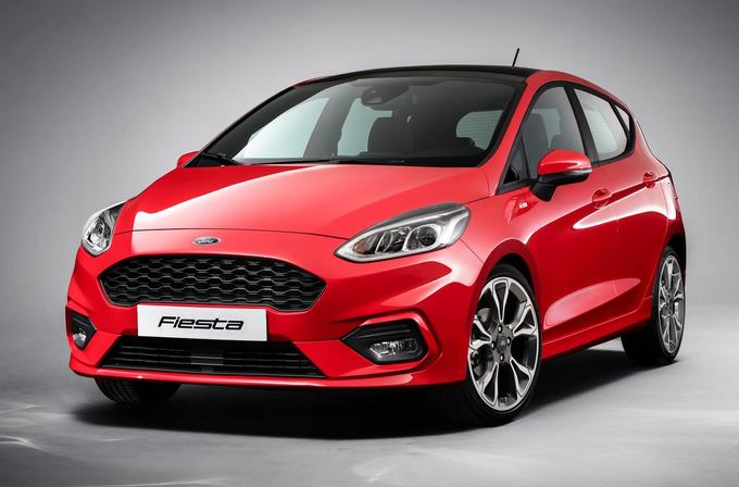 Ford je za zdaj razkril le različico ST line, pravo športno fiesto ST bodo predstavili pozneje.  | Foto: Ford