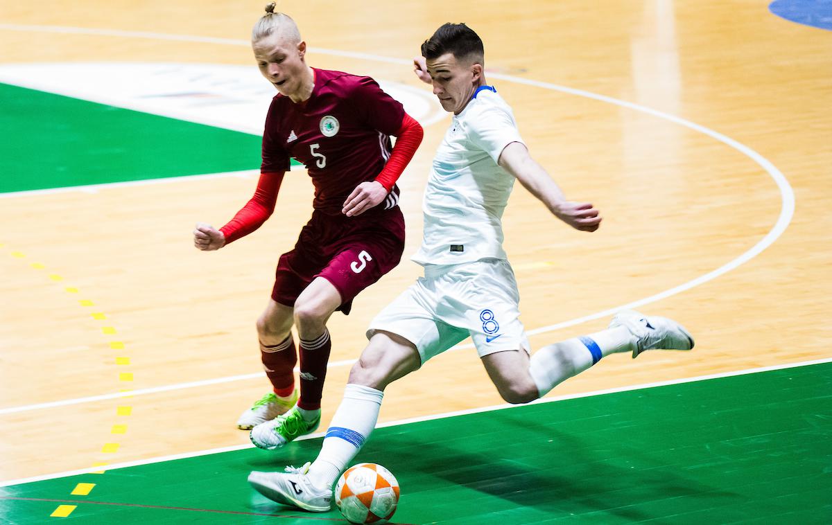 futsal, Slovenija : Latvija, 12. april 2021 | Članska reprezentanca je vknjižila zmago in remi. | Foto Grega Valančič/Sportida