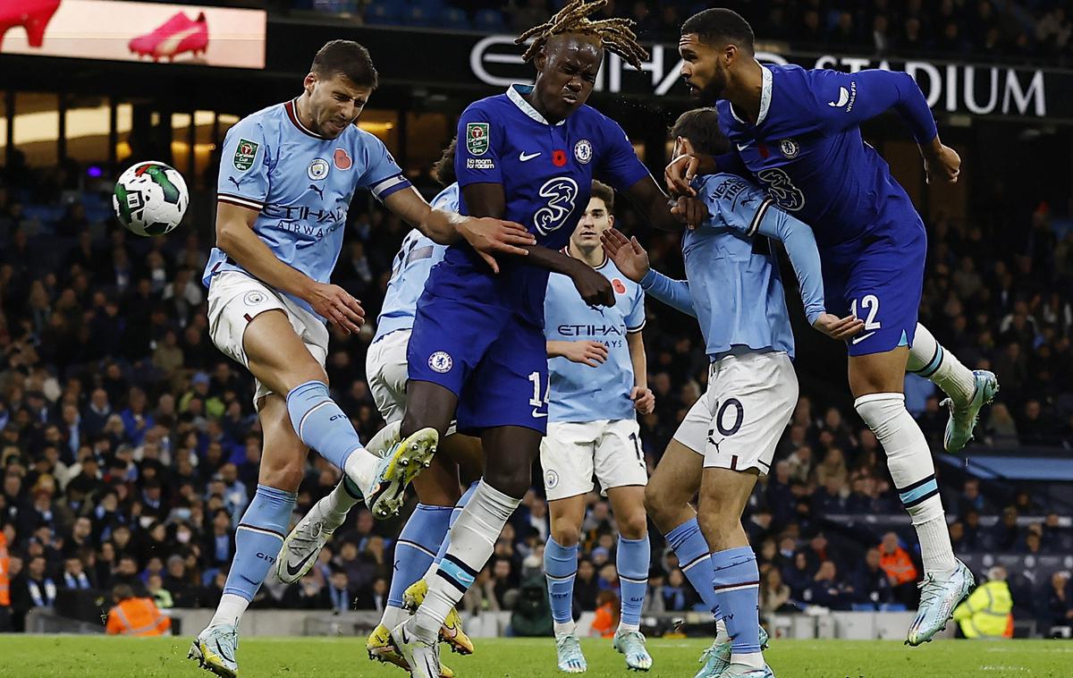 Manchester City - Chelsea | Manchester City je na Etihadu izločil londonski Chelsea. | Foto Reuters