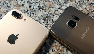 iPhone 7 Plus proti Samsungu Galaxy S7: kateri ima boljši fotoaparat?