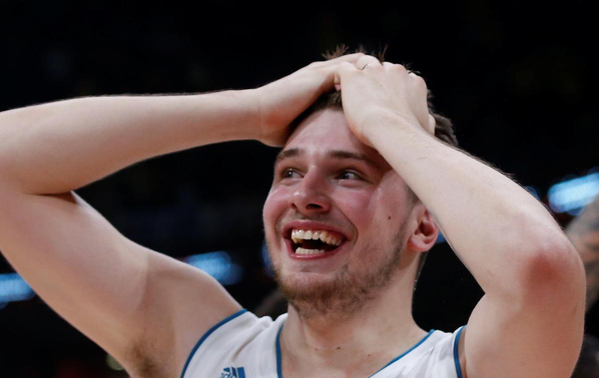 Vroče Luka Dončić | Luka Dončić je v pretekli sezoni osvojil Evropo. | Foto Reuters