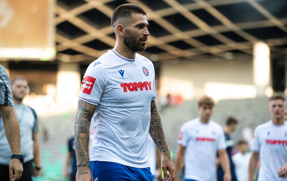 Marko Livaja | Glavni zvezdnik Hajduka Marko Livaja je lani s Splitčani izgubil prijateljsko tekmo v Stožicah proti Olimpiji. V sredo je gostoval še v Kopru, kjer se je njegovo moštvo izognilo porazu z zadetkom v 87. minuti. | Foto Jan Gregorc/www.alesfevzer.com