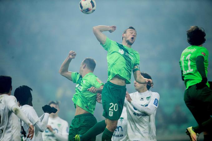 Kapetanski trak pri Olimpiji nosi reprezentant Antonio Delamea Mlinar. | Foto: Vid Ponikvar