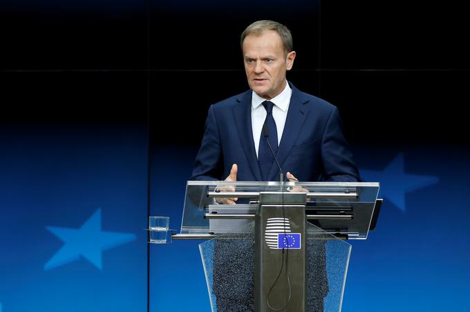 Donald Tusk je stari politični nasprotnik Jaroslawa Kaczynskega, zato ne preseneča, da je bila poljska vlada proti podaljšanju njegovega mandata na čelu Evropskega sveta. | Foto: Reuters