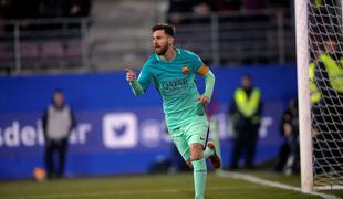 Atletico do točke v Bilbau, Barcelona zlahka čez Eibar