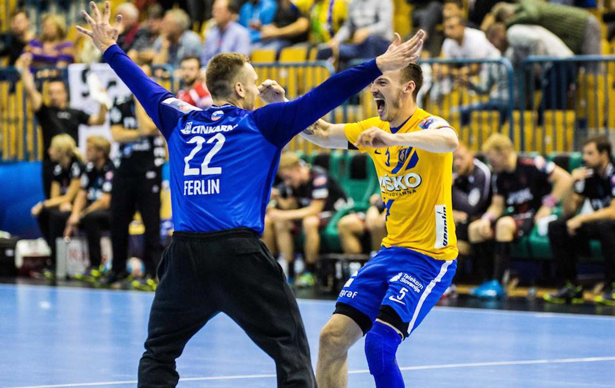 Klemen Ferlin | Celjani so v šestem krogu lige prvakov s 33:28 odpravili Zaporožje. | Foto Grega Valančič/Sportida