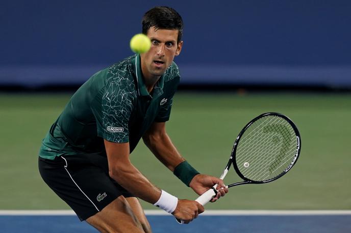 Novak Đoković | Novak Đoković je v uvodnem krogu preskočil ameriško oviro. | Foto Reuters