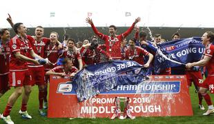 Middlesbrough po sedmih letih spet med elito