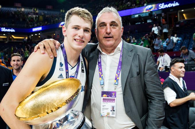 Ena redkih novejših fotografij Luke in Saše Dončića | Foto: Sportida