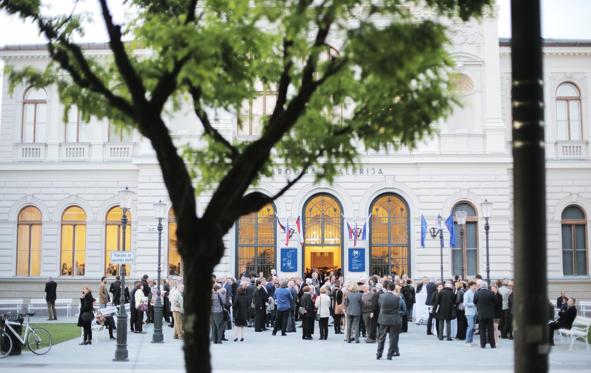 Narodna galerija | Vrata med drugim brezplačno odpira tudi Narodna galerija v Ljubljani. | Foto STA