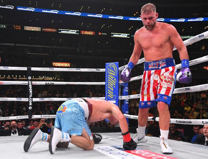 Svetovni prvak v boksu Billy Joe Saunders je objavil dobro minuto dolg posnetek, na katerem svetuje, kako pretepsti ženo ali dekle v času koronavirusa oziroma karantene. Pozneje se je izgovoril, da je šlo za satiro.  | Foto: Getty Images