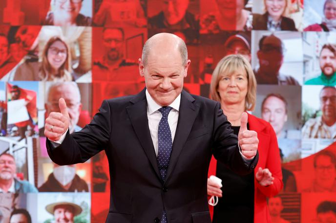 Olaf Scholz | Olaf Scholz je med drugim napovedal, da bo poskrbel za napredek pri okoljski problematiki, cilj podnebne nevtralnosti Nemčije želi doseči do leta 2045. Obljublja tudi družbeno preobrazbo gospodarstva. | Foto Reuters